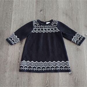 Hannah Andersson Winter Wonderland Sweater Dress Size 70
